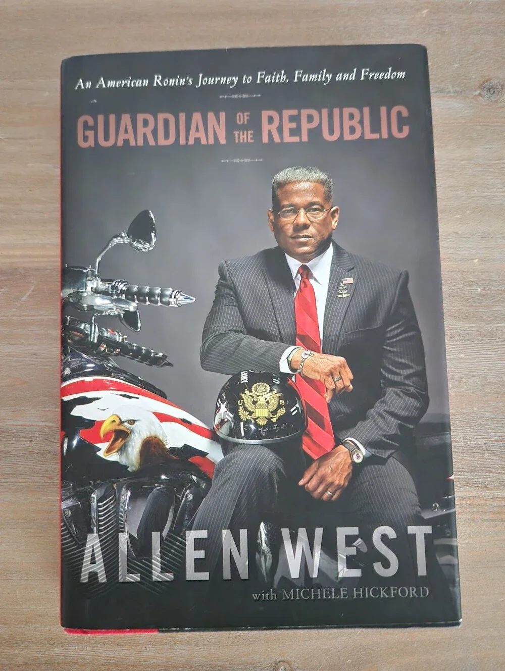 Signed Allen West Guardian of the Republic Hardcover First Edition Book